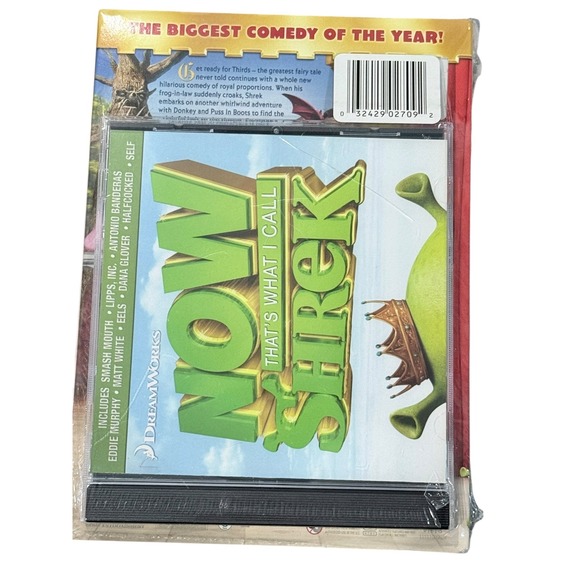 Shrek The Third DVD Plus Bonus Soundtrack CD Dreamworks New Sealed - Picture 2 of 3